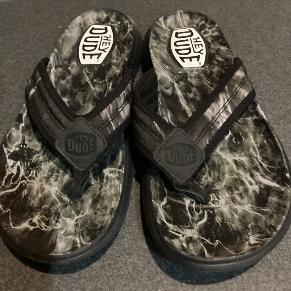 Hey Dude Marble Pattern Sandals - image 2